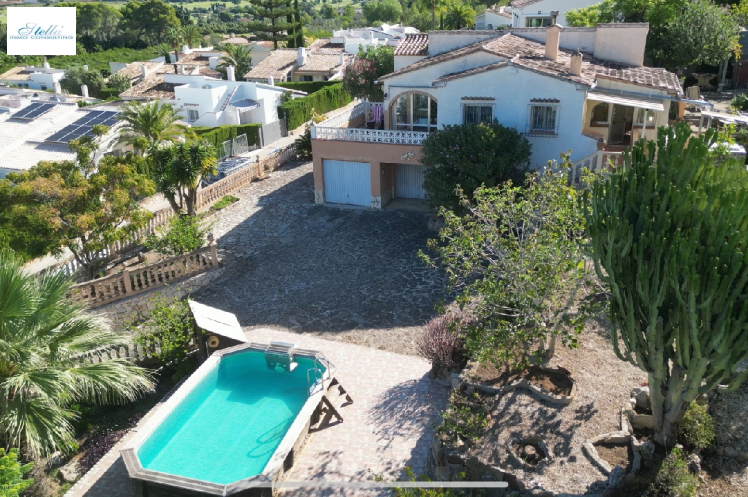 Villa in Denia-La Sella te koop, woonoppervlakte 109 m², Bouwjaar 1985, + Centrale verwarming, Airconditioning, grondstuk 1003 m², 3 slapkamer, 2 badkamer, Zwembad, ref.: JS-1624-4