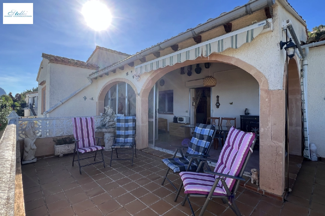 Villa in Denia-La Sella te koop, woonoppervlakte 109 m², Bouwjaar 1985, + Centrale verwarming, Airconditioning, grondstuk 1003 m², 3 slapkamer, 2 badkamer, Zwembad, ref.: JS-1624-6