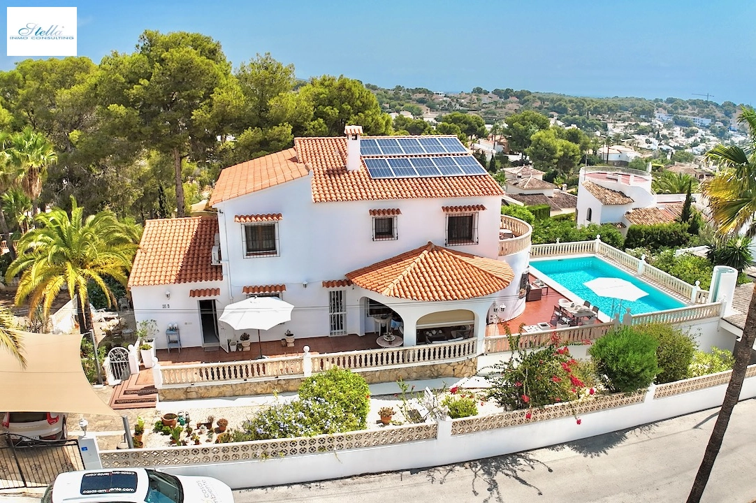 Villa in Benissa(Baladrar) te koop, woonoppervlakte 290 m², Airconditioning, grondstuk 841 m², 5 slapkamer, 4 badkamer, Zwembad, ref.: CA-H-1801-AMBE-13