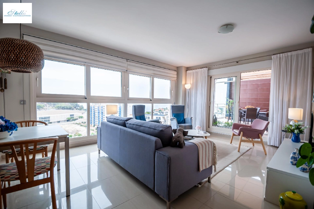 Penthouse Apartment in Calpe(Calpe) te koop, woonoppervlakte 117 m², Airconditioning, 3 slapkamer, 2 badkamer, Zwembad, ref.: COB-3473-10535-23