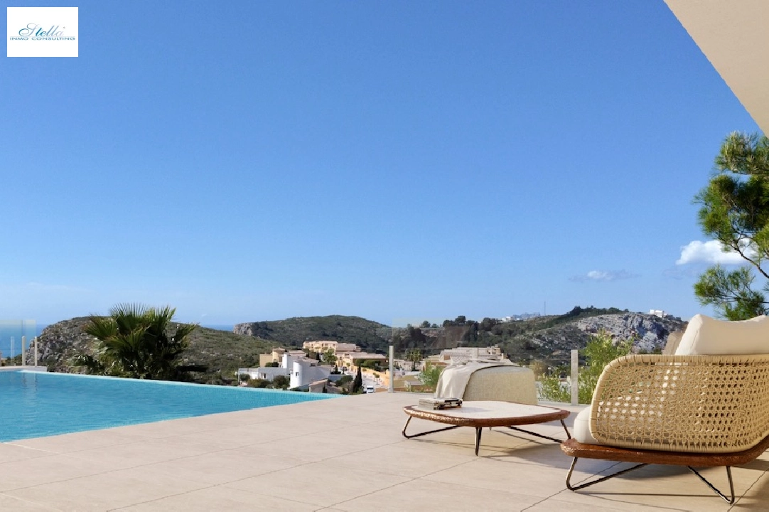 Villa in Benitachell(La Cumbre del Sol) te koop, woonoppervlakte 430 m², Airconditioning, grondstuk 825 m², 3 slapkamer, 3 badkamer, Zwembad, ref.: CA-H-1809-AMB-2