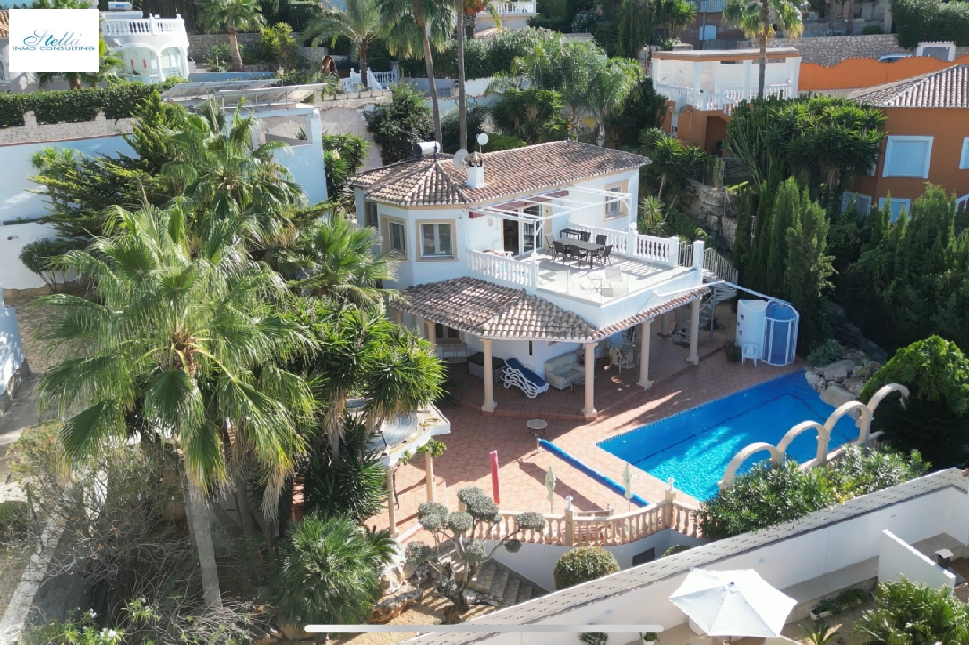 Villa in Denia(Marquesa VI) te koop, woonoppervlakte 122 m², Bouwjaar 2001, Staat netjes, + Vloerverwarming, Airconditioning, grondstuk 802 m², 4 slapkamer, 3 badkamer, Zwembad, ref.: SC-T0924-1