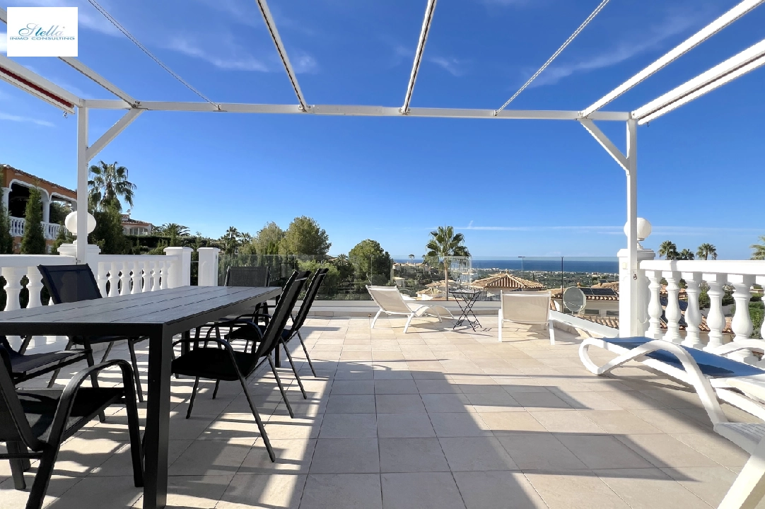 Villa in Denia(Marquesa VI) te koop, woonoppervlakte 122 m², Bouwjaar 2001, Staat netjes, + Vloerverwarming, Airconditioning, grondstuk 802 m², 4 slapkamer, 3 badkamer, Zwembad, ref.: SC-T0924-3