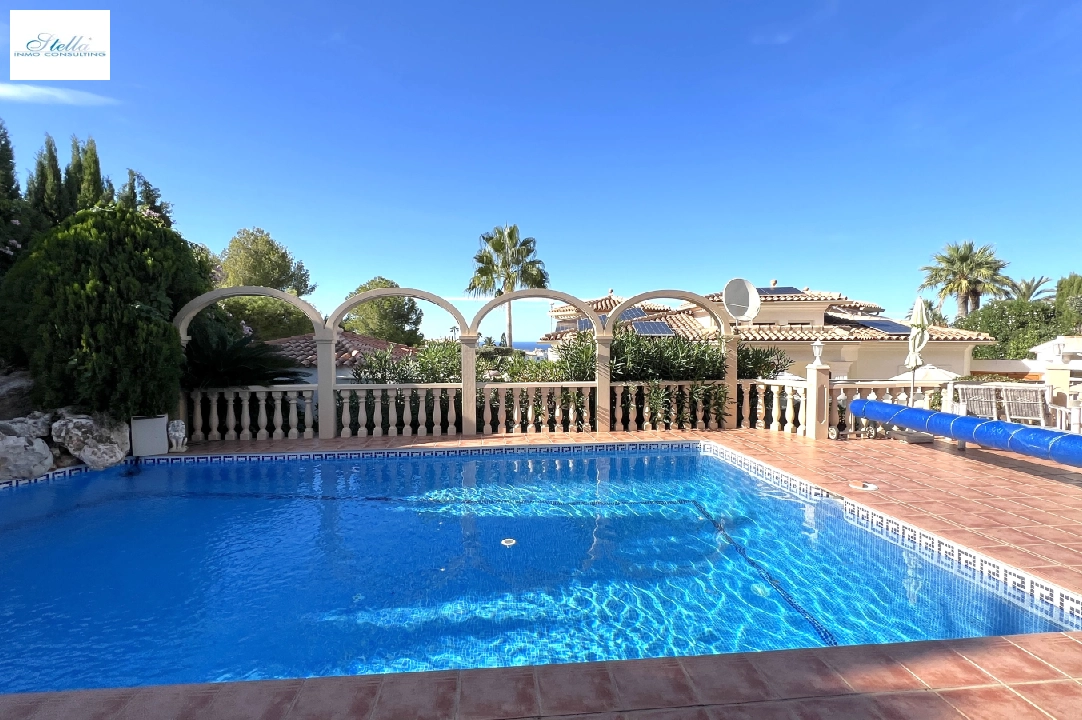 Villa in Denia(Marquesa VI) te koop, woonoppervlakte 122 m², Bouwjaar 2001, Staat netjes, + Vloerverwarming, Airconditioning, grondstuk 802 m², 4 slapkamer, 3 badkamer, Zwembad, ref.: SC-T0924-31