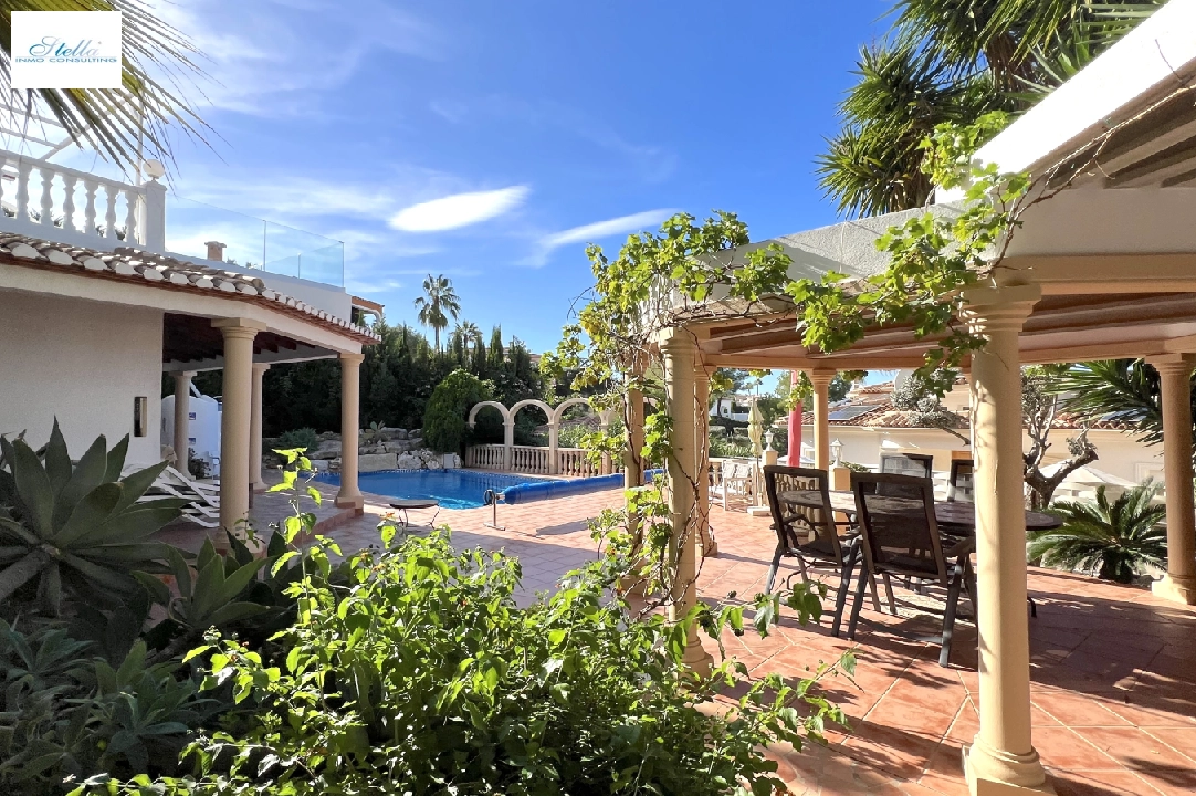 Villa in Denia(Marquesa VI) te koop, woonoppervlakte 122 m², Bouwjaar 2001, Staat netjes, + Vloerverwarming, Airconditioning, grondstuk 802 m², 4 slapkamer, 3 badkamer, Zwembad, ref.: SC-T0924-6