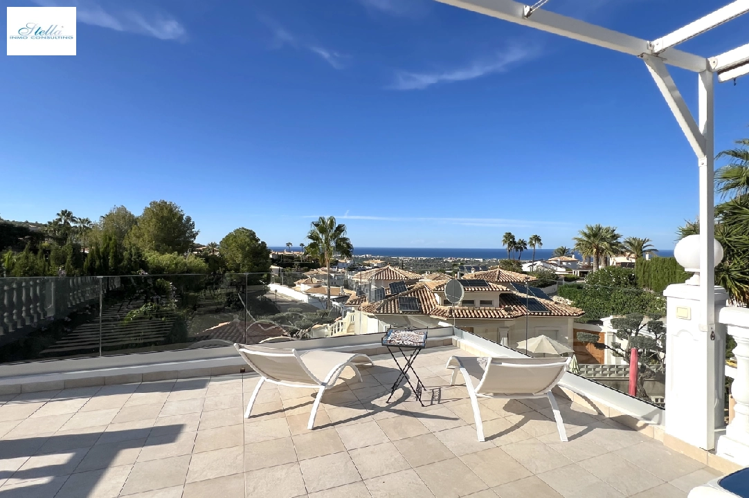 Villa in Denia(Marquesa VI) te koop, woonoppervlakte 122 m², Bouwjaar 2001, Staat netjes, + Vloerverwarming, Airconditioning, grondstuk 802 m², 4 slapkamer, 3 badkamer, Zwembad, ref.: SC-T0924-7