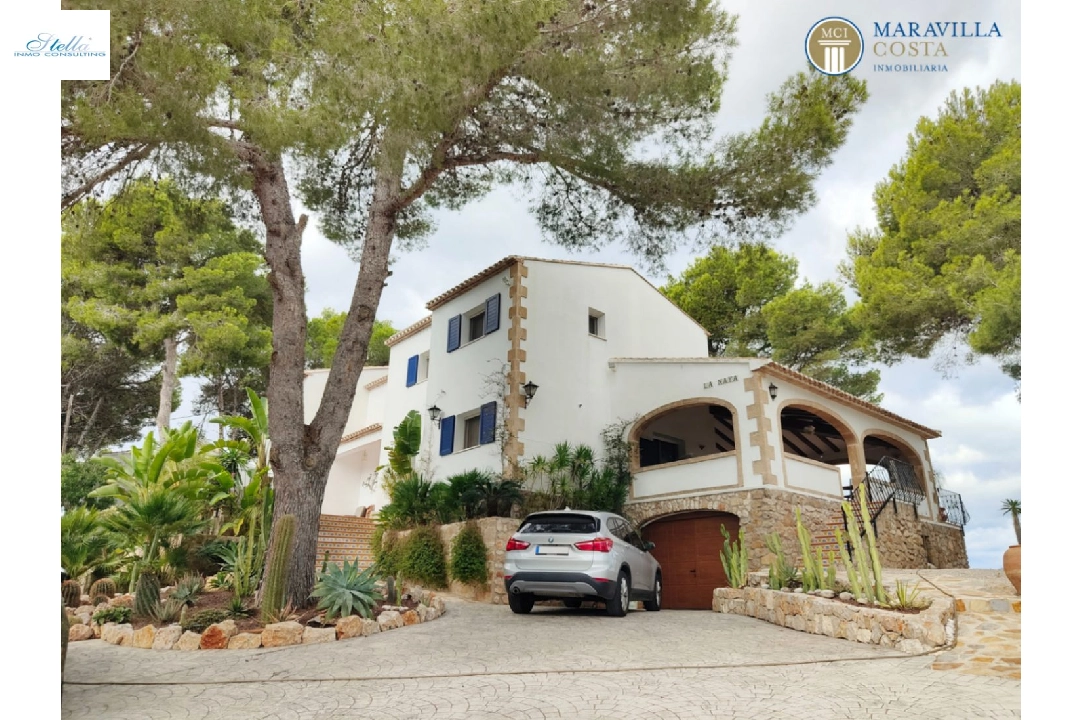 Villa in Javea(Costa Nova) te koop, woonoppervlakte 378 m², + Vloerverwarming, Airconditioning, grondstuk 3063 m², 5 slapkamer, 5 badkamer, Zwembad, ref.: MV-P-2507-10