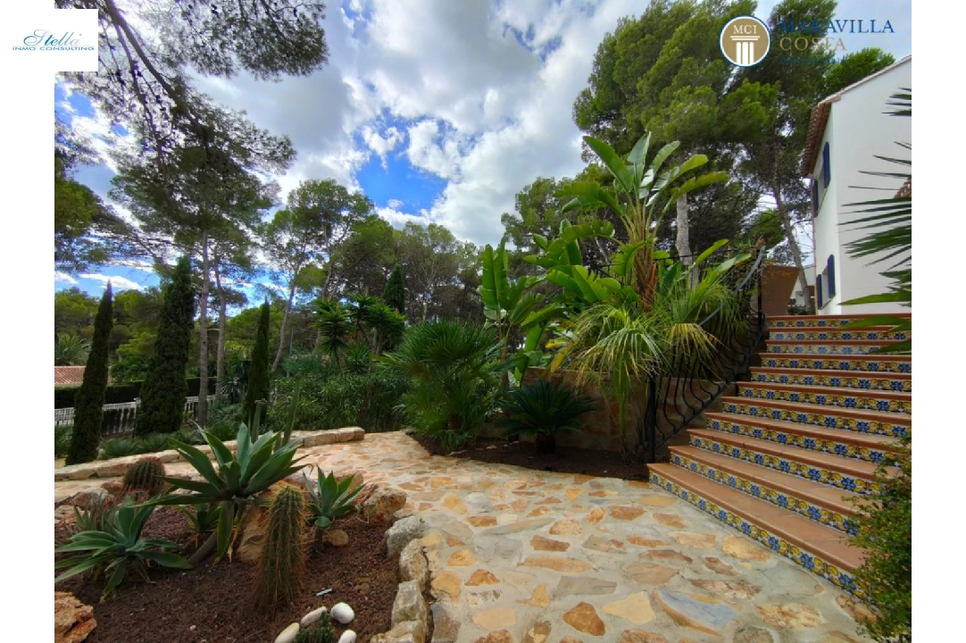 Villa in Javea(Costa Nova) te koop, woonoppervlakte 378 m², + Vloerverwarming, Airconditioning, grondstuk 3063 m², 5 slapkamer, 5 badkamer, Zwembad, ref.: MV-P-2507-11