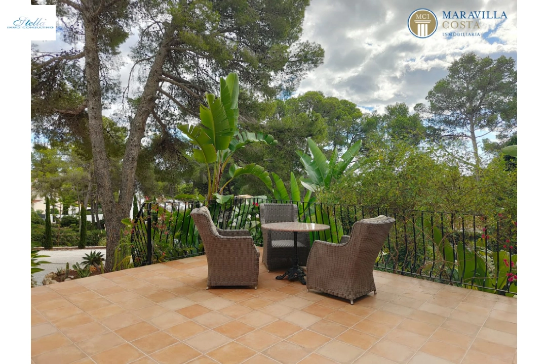 Villa in Javea(Costa Nova) te koop, woonoppervlakte 378 m², + Vloerverwarming, Airconditioning, grondstuk 3063 m², 5 slapkamer, 5 badkamer, Zwembad, ref.: MV-P-2507-13