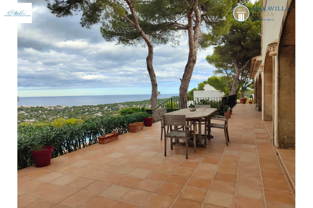 Villa in Javea(Costa Nova) te koop, woonoppervlakte 378 m², + Vloerverwarming, Airconditioning, grondstuk 3063 m², 5 slapkamer, 5 badkamer, Zwembad, ref.: MV-P-2507-14