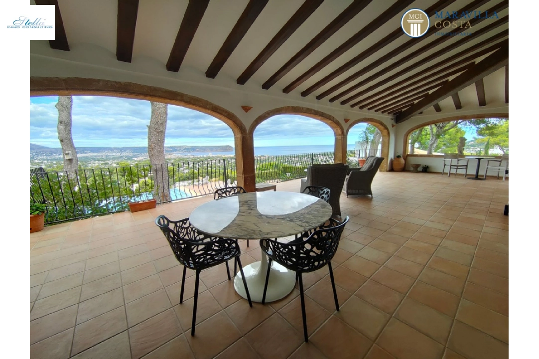 Villa in Javea(Costa Nova) te koop, woonoppervlakte 378 m², + Vloerverwarming, Airconditioning, grondstuk 3063 m², 5 slapkamer, 5 badkamer, Zwembad, ref.: MV-P-2507-16