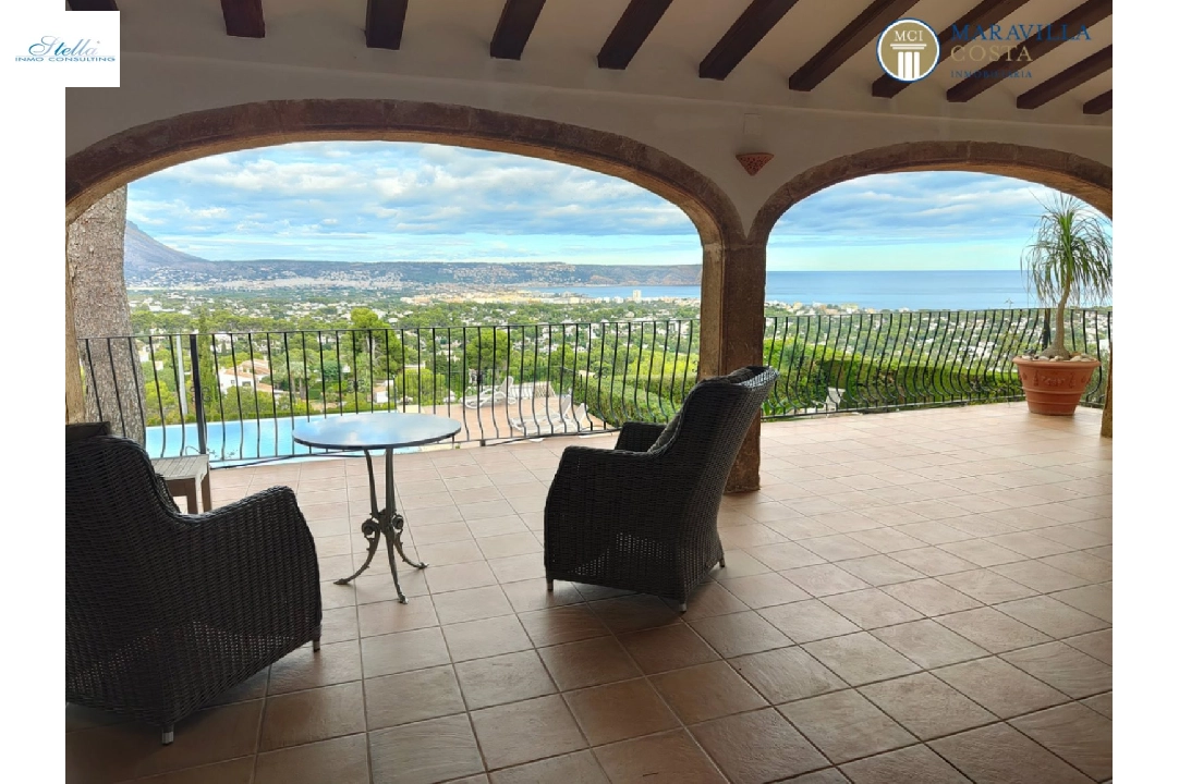 Villa in Javea(Costa Nova) te koop, woonoppervlakte 378 m², + Vloerverwarming, Airconditioning, grondstuk 3063 m², 5 slapkamer, 5 badkamer, Zwembad, ref.: MV-P-2507-17