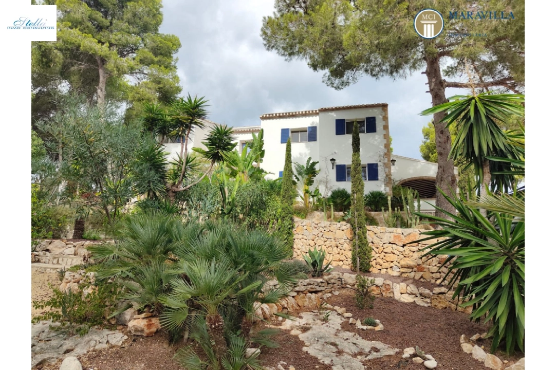 Villa in Javea(Costa Nova) te koop, woonoppervlakte 378 m², + Vloerverwarming, Airconditioning, grondstuk 3063 m², 5 slapkamer, 5 badkamer, Zwembad, ref.: MV-P-2507-9