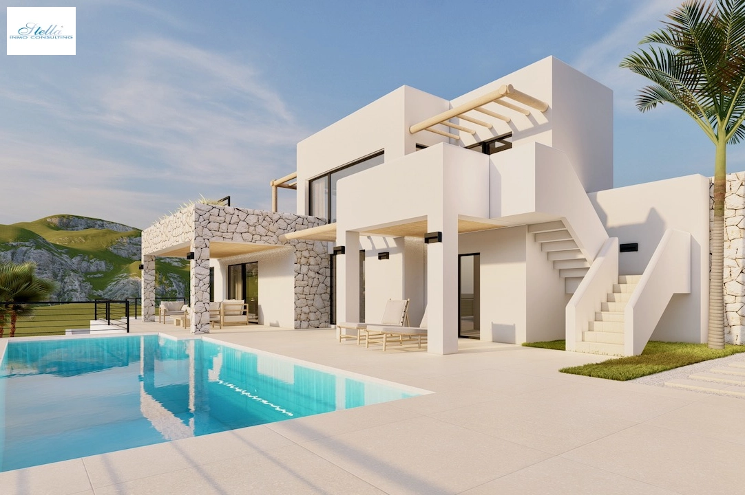 Villa in Moraira(Pinar del Advocat) te koop, woonoppervlakte 265 m², grondstuk 810 m², 4 slapkamer, 3 badkamer, Zwembad, ref.: CA-H-1822-AMBI-13