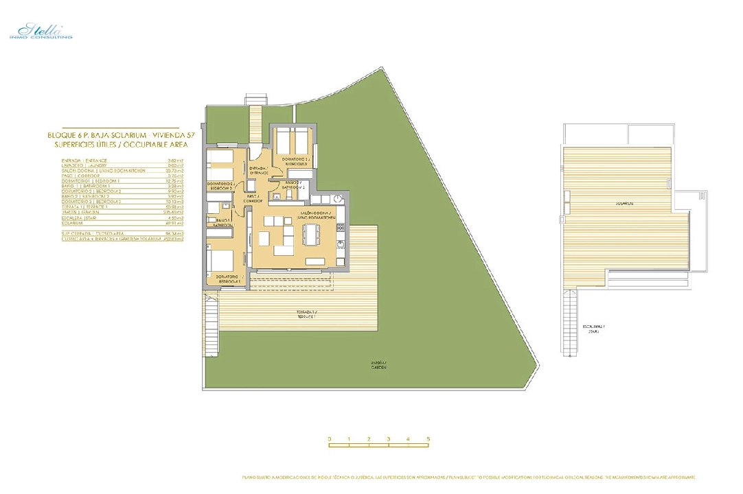 Eck-Reihenhaus in Entrenaranjos te koop, woonoppervlakte 222 m², Staat Eerste bewoning, Airconditioning, 3 slapkamer, 2 badkamer, Zwembad, ref.: HA-ENN-119-R02-15