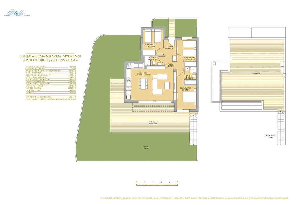 Eck-Reihenhaus in Entrenaranjos te koop, woonoppervlakte 222 m², Staat Eerste bewoning, Airconditioning, 3 slapkamer, 2 badkamer, Zwembad, ref.: HA-ENN-119-R02-16