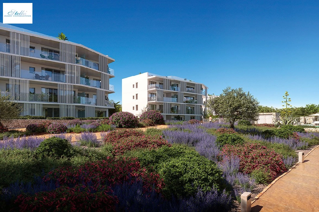 Etagen Apartment in Cala D-Or te koop, woonoppervlakte 107 m², Staat Eerste bewoning, Airconditioning, 2 slapkamer, 2 badkamer, Zwembad, ref.: HA-MLN-433-A01-20