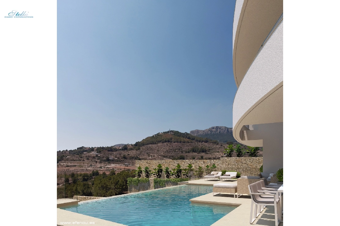 Villa in Calpe(Empedrola) te koop, woonoppervlakte 335 m², Airconditioning, grondstuk 1042 m², 4 slapkamer, 4 badkamer, Zwembad, ref.: CA-H-1826-AMB-8