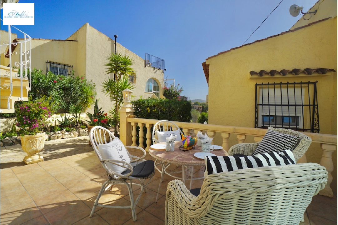 Stadthaus in Moraira(Arnella) te koop, woonoppervlakte 112 m², Airconditioning, 2 slapkamer, 2 badkamer, Zwembad, ref.: CA-B-1829-AMBE-4