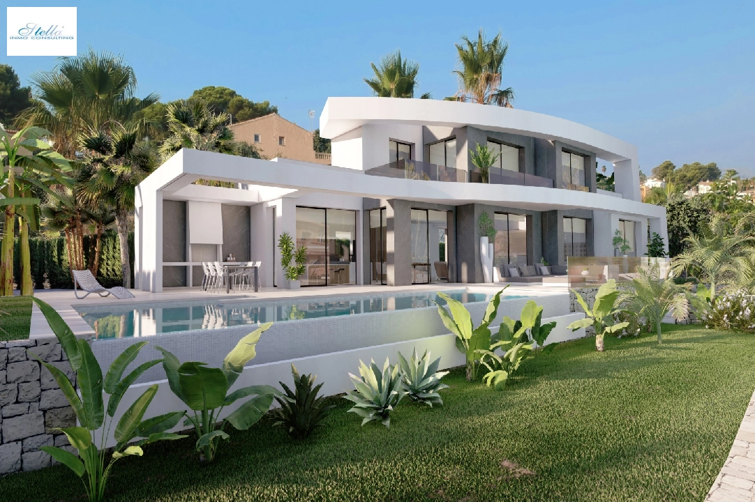 Villa in Benissa(La Fustera) te koop, woonoppervlakte 621 m², Airconditioning, grondstuk 1250 m², 4 slapkamer, 6 badkamer, Zwembad, ref.: CA-H-1834-AMB-1