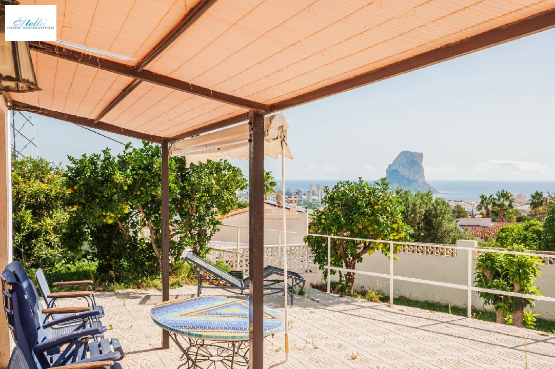 Villa in Calpe(Cucarres) te koop, woonoppervlakte 210 m², Airconditioning, grondstuk 800 m², 5 slapkamer, 4 badkamer, Zwembad, ref.: COB-3485-10535-25