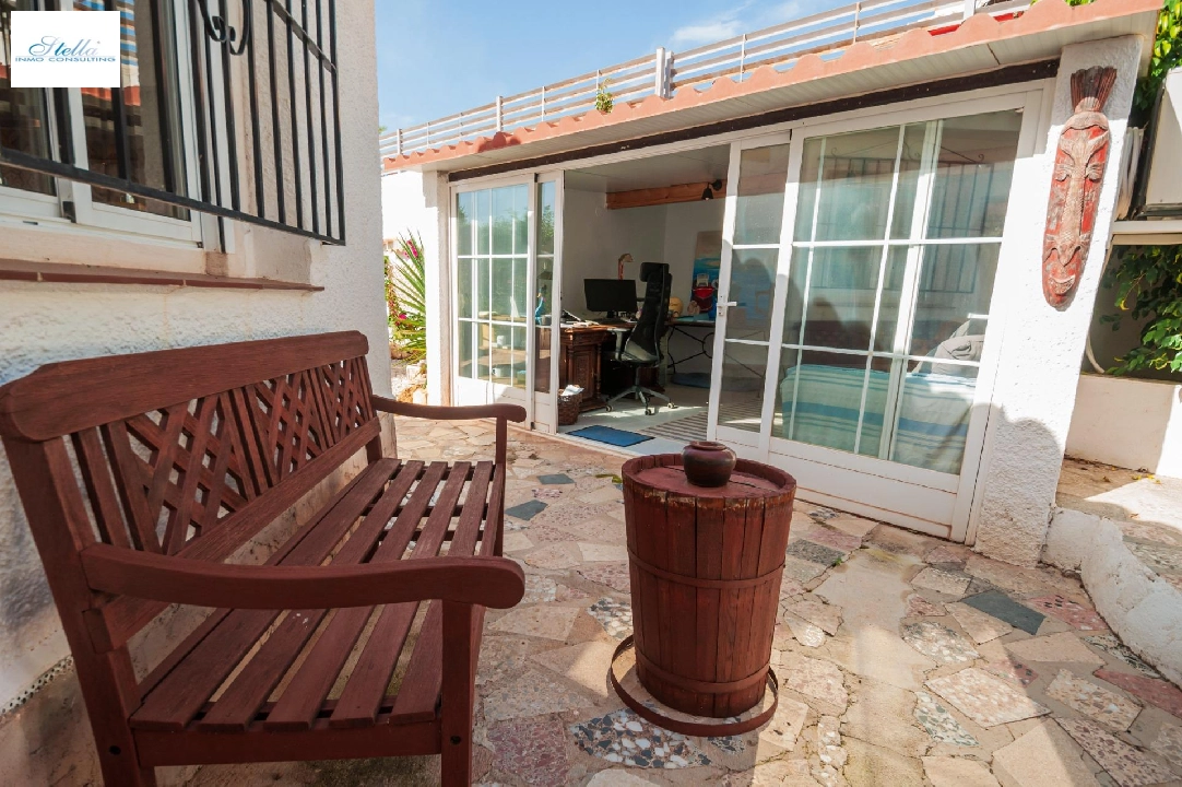 Villa in Calpe(Gran sol) te koop, woonoppervlakte 74 m², Airconditioning, grondstuk 507 m², 2 slapkamer, 1 badkamer, Zwembad, ref.: COB-3482-10535-16