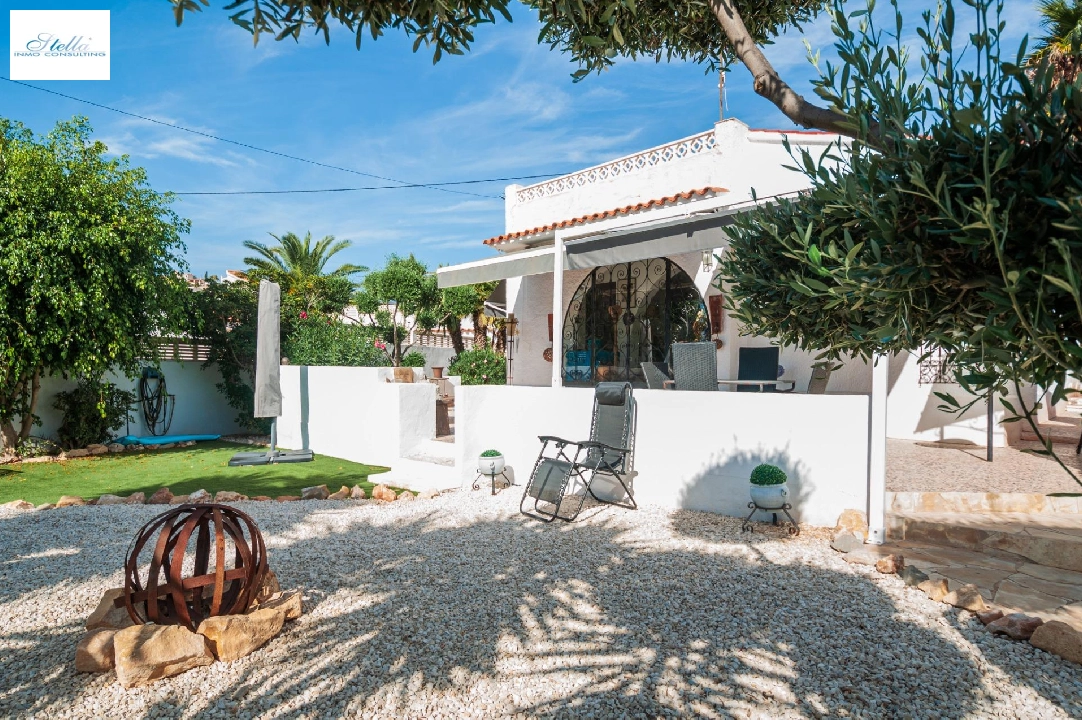 Villa in Calpe(Gran sol) te koop, woonoppervlakte 74 m², Airconditioning, grondstuk 507 m², 2 slapkamer, 1 badkamer, Zwembad, ref.: COB-3482-10535-2