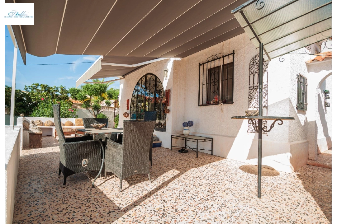 Villa in Calpe(Gran sol) te koop, woonoppervlakte 74 m², Airconditioning, grondstuk 507 m², 2 slapkamer, 1 badkamer, Zwembad, ref.: COB-3482-10535-8