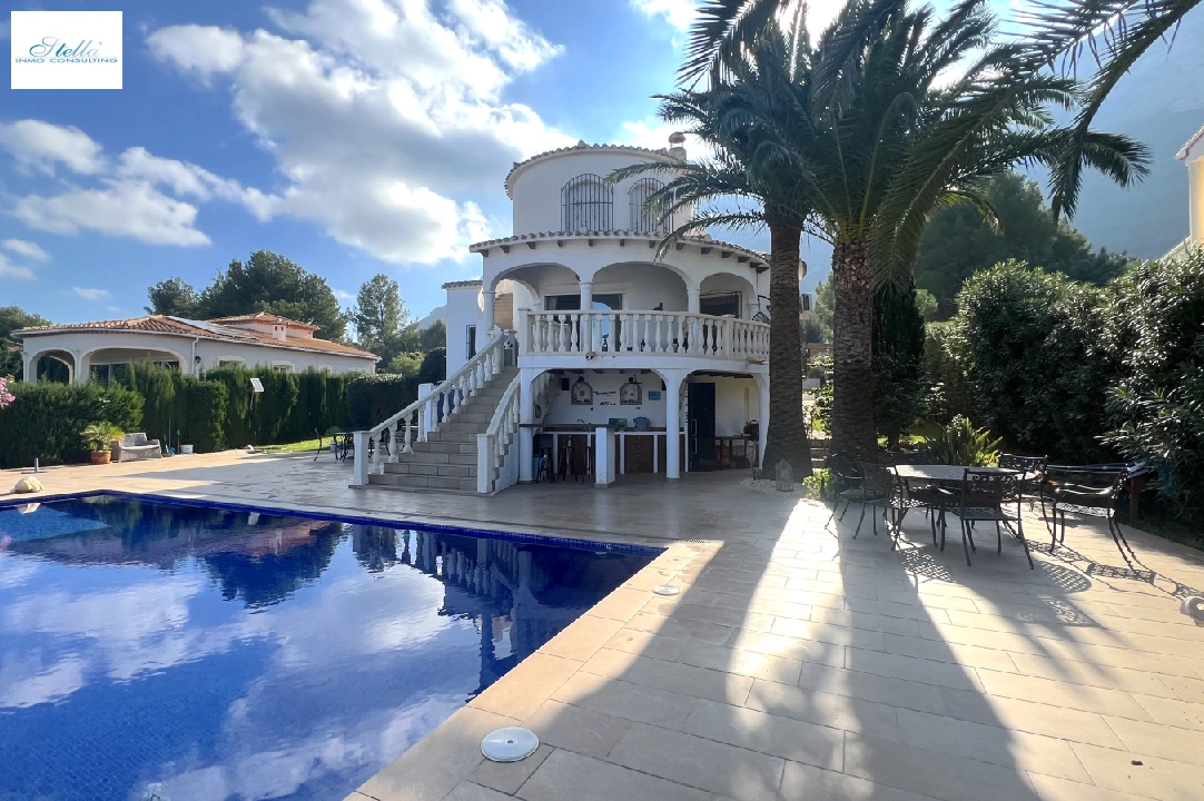 Villa in Denia te koop, woonoppervlakte 190 m², Bouwjaar 1984, Staat netjes, + KLIMA, Airconditioning, grondstuk 1900 m², 4 slapkamer, 4 badkamer, Zwembad, ref.: AS-1024-41