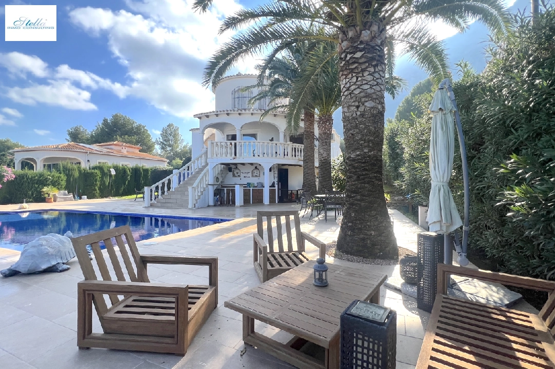 Villa in Denia te koop, woonoppervlakte 190 m², Bouwjaar 1984, Staat netjes, + KLIMA, Airconditioning, grondstuk 1900 m², 4 slapkamer, 4 badkamer, Zwembad, ref.: AS-1024-5