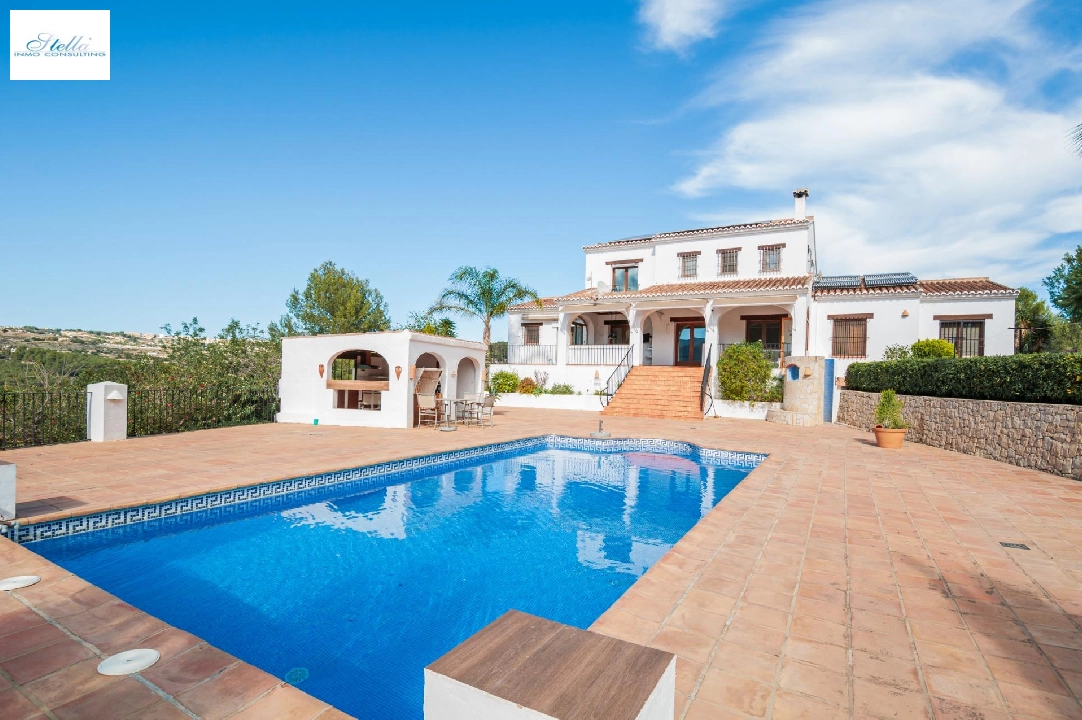 Villa in Benissa(Benimarraig) te koop, woonoppervlakte 271 m², grondstuk 10438 m², 5 slapkamer, 3 badkamer, Zwembad, ref.: COB-3488-10535-26