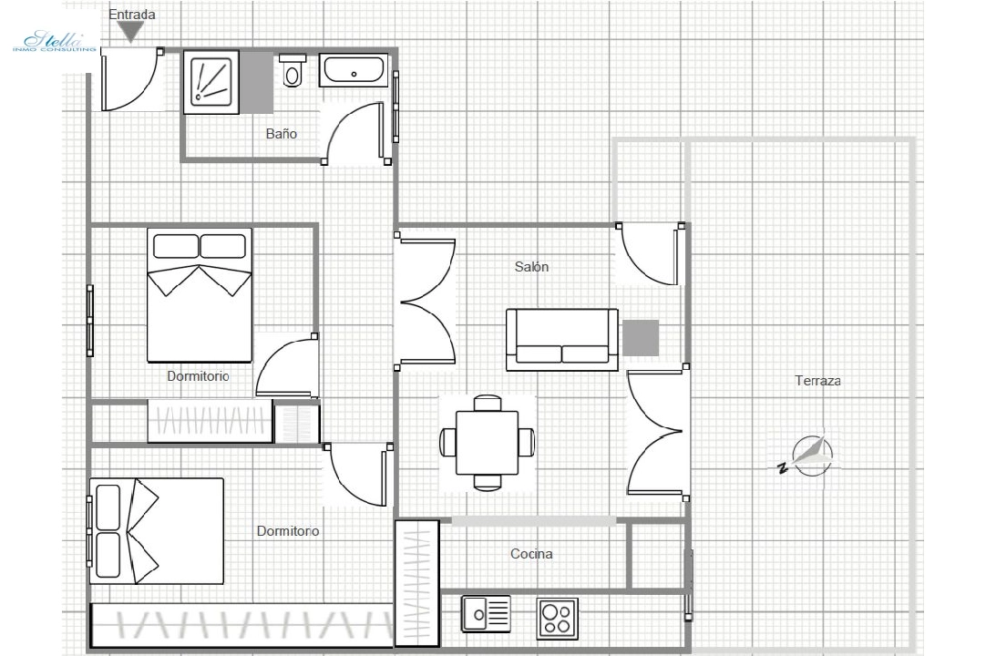 Penthouse Apartment in Pego te koop, woonoppervlakte 64 m², Bouwjaar 2007, + KLIMA, Airconditioning, 2 slapkamer, 1 badkamer, ref.: O-V92714-26