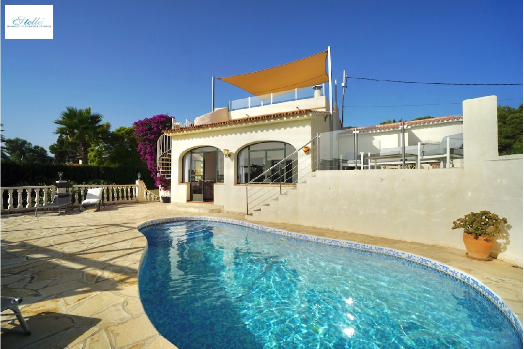 Villa in Benissa(Montemar) te koop, woonoppervlakte 165 m², grondstuk 823 m², 3 slapkamer, 2 badkamer, Zwembad, ref.: CA-H-1845-AMB-11