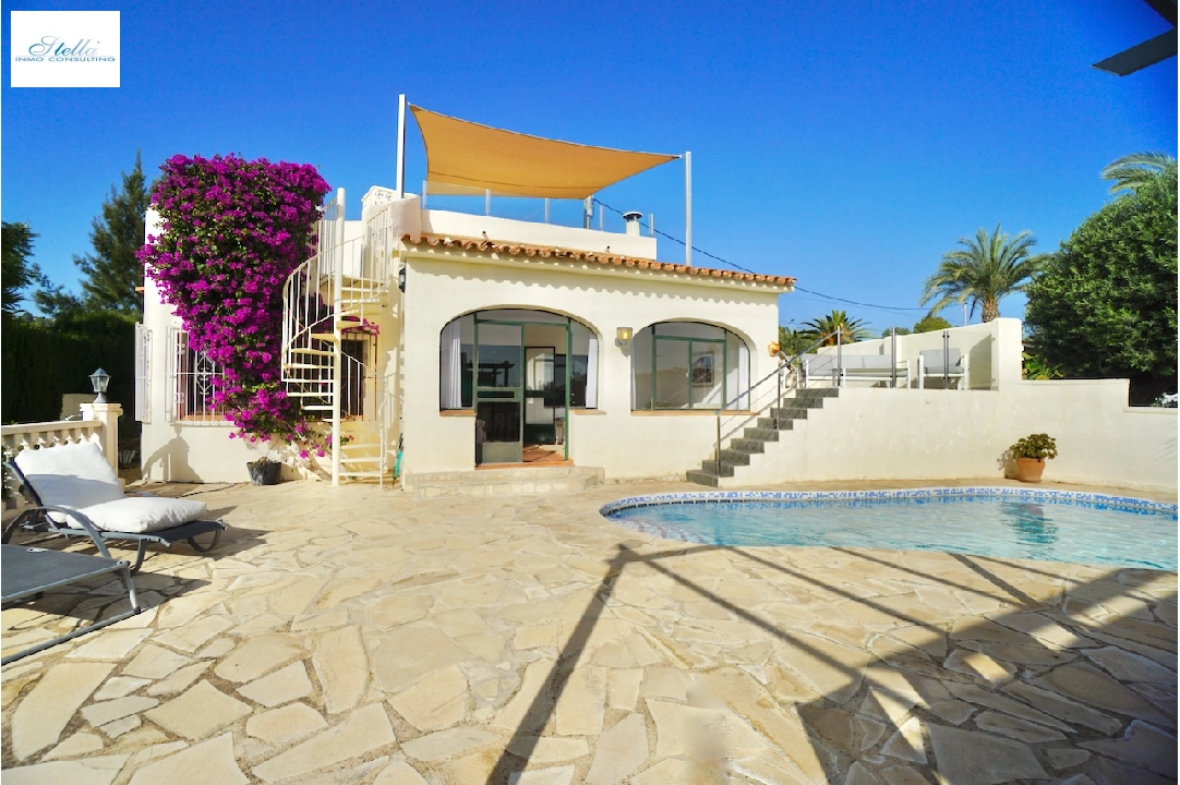 Villa in Benissa(Montemar) te koop, woonoppervlakte 165 m², grondstuk 823 m², 3 slapkamer, 2 badkamer, Zwembad, ref.: CA-H-1845-AMB-12