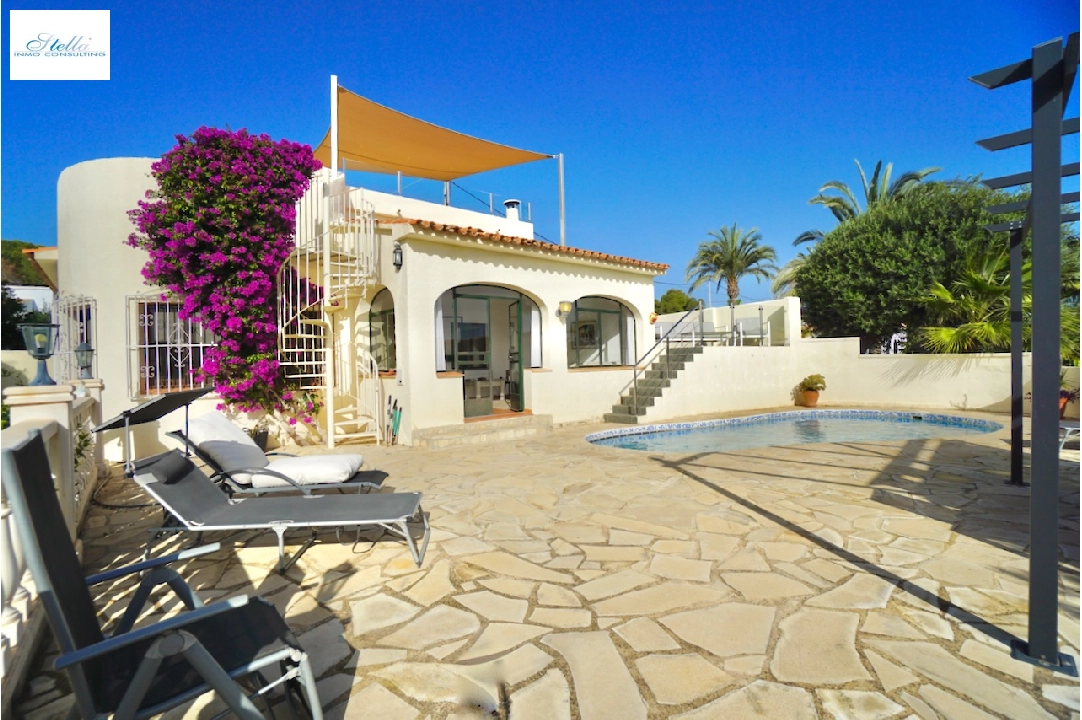 Villa in Benissa(Montemar) te koop, woonoppervlakte 165 m², grondstuk 823 m², 3 slapkamer, 2 badkamer, Zwembad, ref.: CA-H-1845-AMB-14