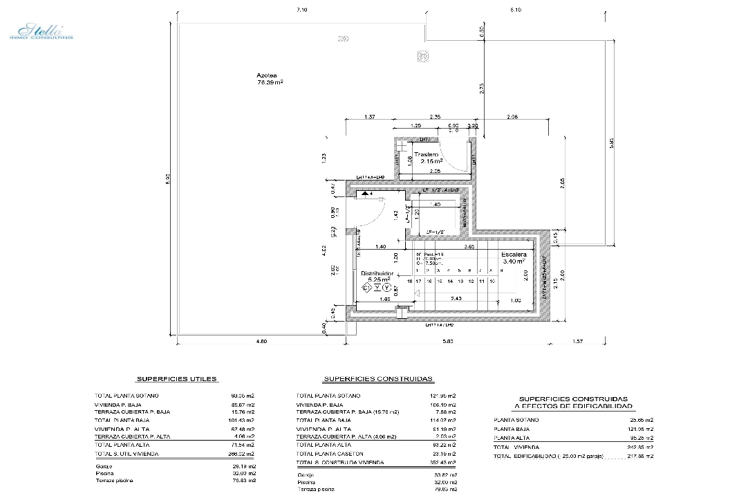 Villa in Calpe(Ortembach) te koop, woonoppervlakte 350 m², Airconditioning, grondstuk 792 m², 4 slapkamer, 4 badkamer, Zwembad, ref.: CA-H-1849-AMBE-33