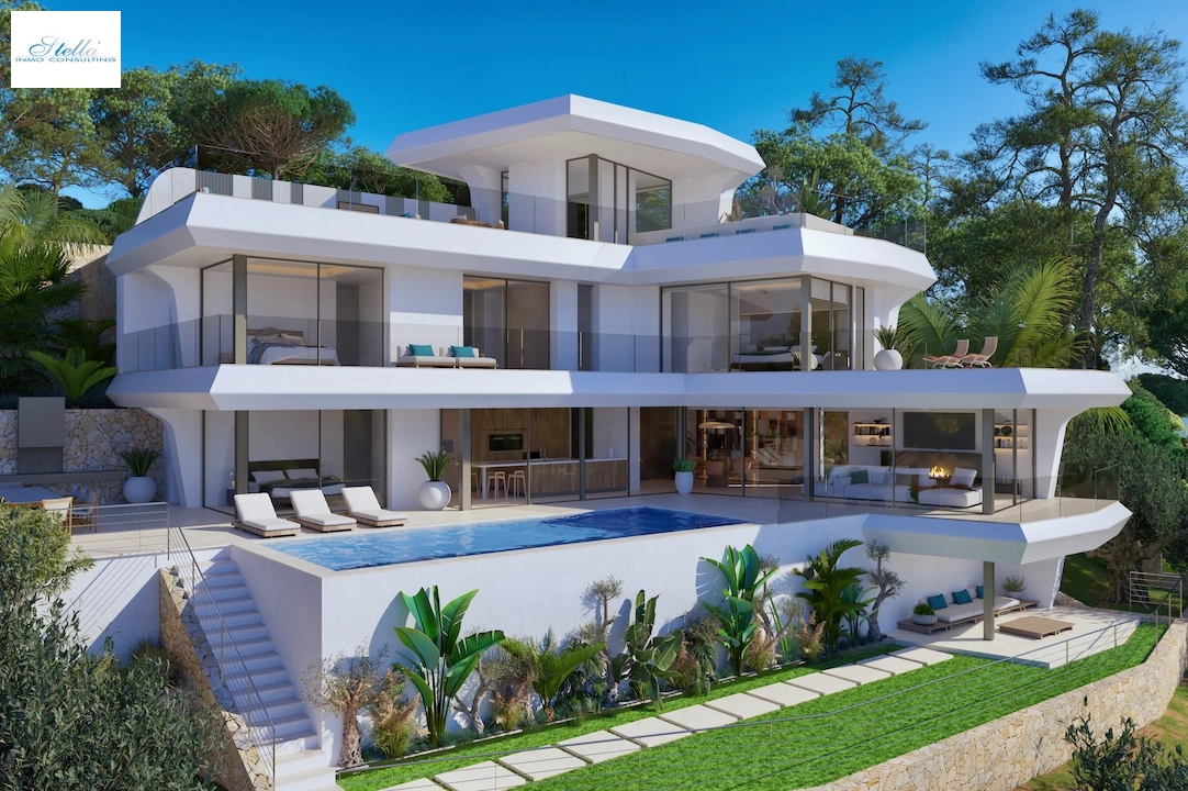 Villa in Altea(Altea) te koop, woonoppervlakte 479 m², Airconditioning, grondstuk 1383 m², 4 slapkamer, 4 badkamer, Zwembad, ref.: CA-H-1853-AMB-1