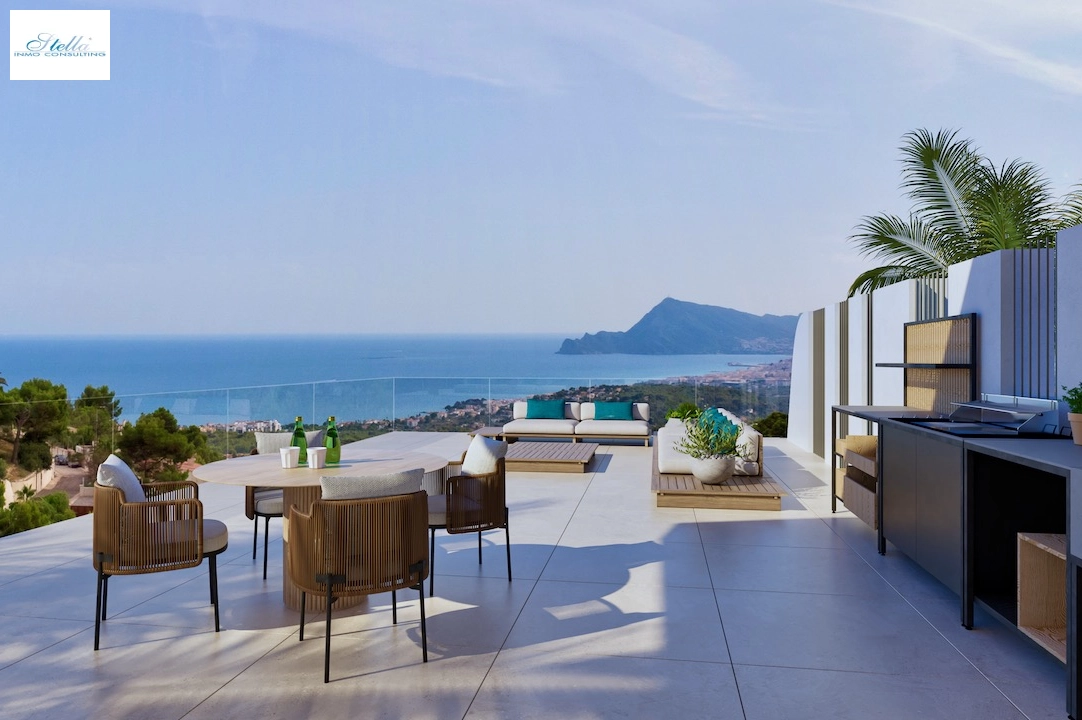 Villa in Altea(Altea) te koop, woonoppervlakte 479 m², Airconditioning, grondstuk 1383 m², 4 slapkamer, 4 badkamer, Zwembad, ref.: CA-H-1853-AMB-2