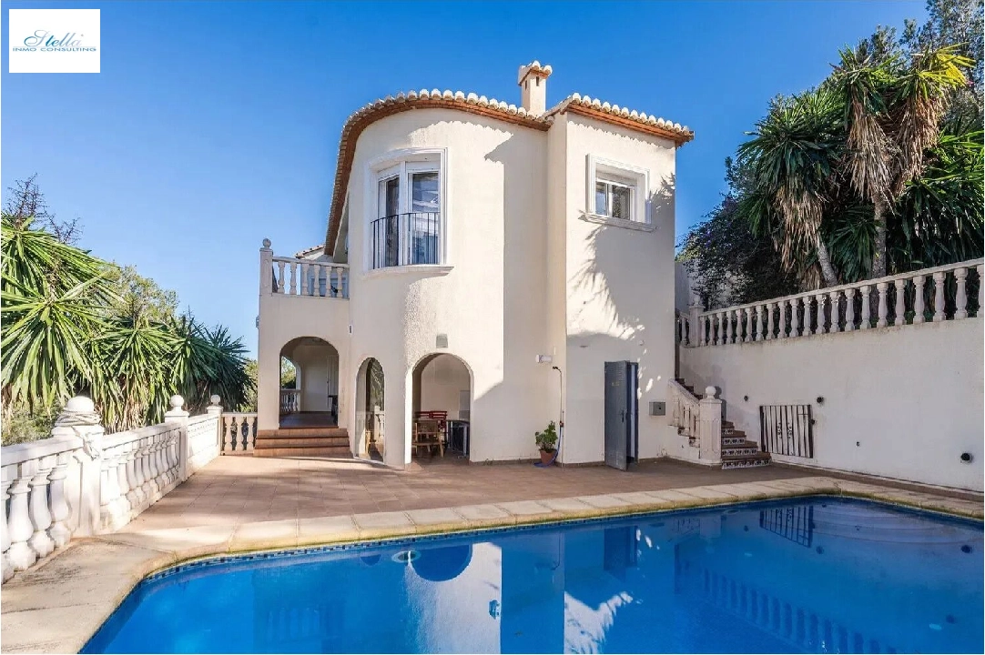 Villa in Javea te koop, woonoppervlakte 130 m², + Centrale verwarming, Airconditioning, grondstuk 1000 m², 3 slapkamer, 2 badkamer, Zwembad, ref.: PR-PPS3194-1