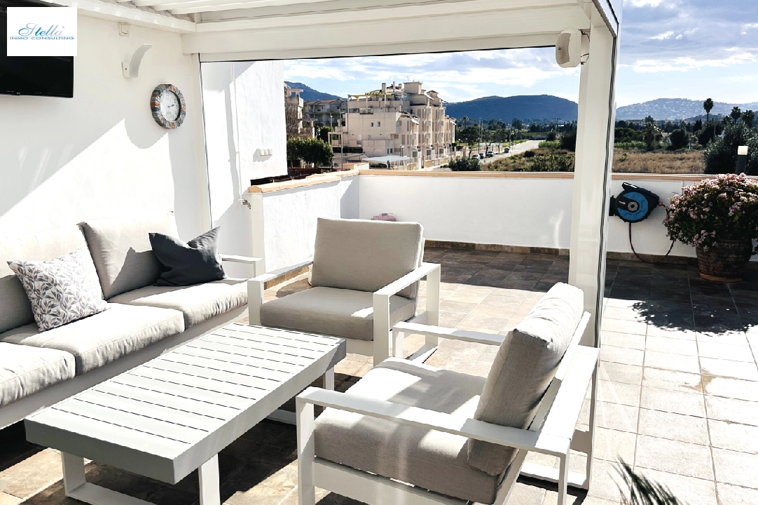 Penthouse Apartment in Denia(Las Marinas) te koop, woonoppervlakte 168 m², Bouwjaar 98, Staat als nieuw, + Vloerverwarming, Airconditioning, 4 slapkamer, 3 badkamer, Zwembad, ref.: AS-0325-7