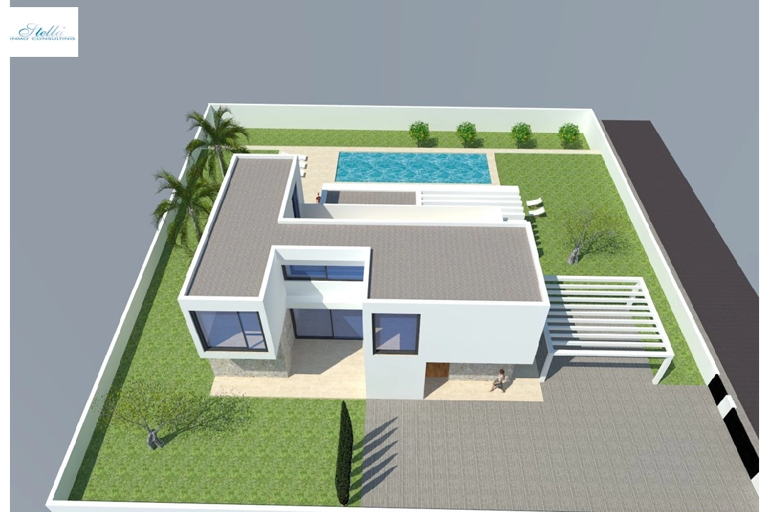 Villa in Javea te koop, woonoppervlakte 246 m², Bouwjaar 2024, Airconditioning, grondstuk 1003 m², 4 slapkamer, 3 badkamer, Zwembad, ref.: BP-4435JAV-8