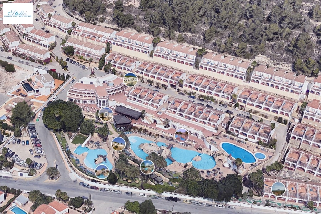 Stadthaus in Calpe(Tossal de la Cometa) te koop, woonoppervlakte 54 m², Airconditioning, 2 slapkamer, 1 badkamer, Zwembad, ref.: CA-B-1861-AMB-16