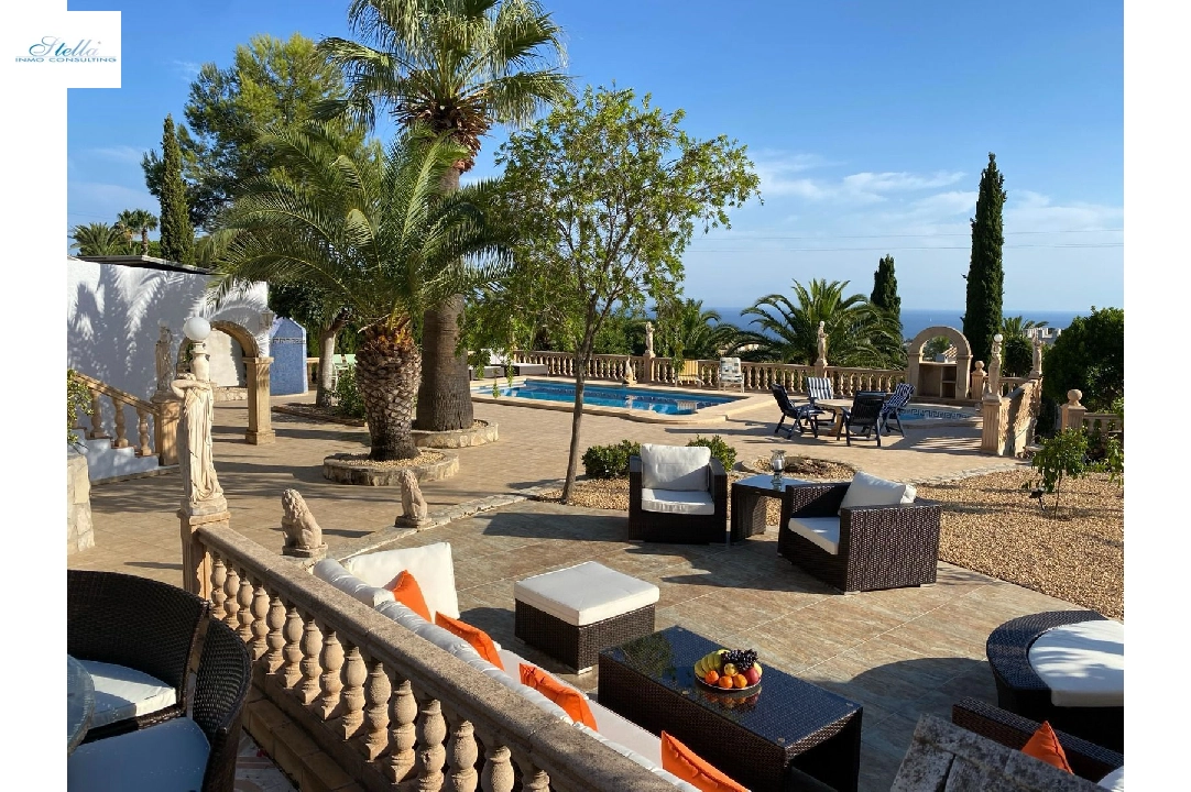 Villa in Benissa te koop, woonoppervlakte 354 m², Bouwjaar 1984, + Centrale verwarming, grondstuk 1200 m², 4 slapkamer, 4 badkamer, Zwembad, ref.: FK-0125-3