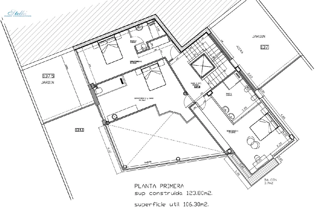 Villa in Benissa(La Fustera) te koop, woonoppervlakte 770 m², Bouwjaar 2017, Airconditioning, grondstuk 1795 m², 4 slapkamer, Zwembad, ref.: BP-4442BEN-45