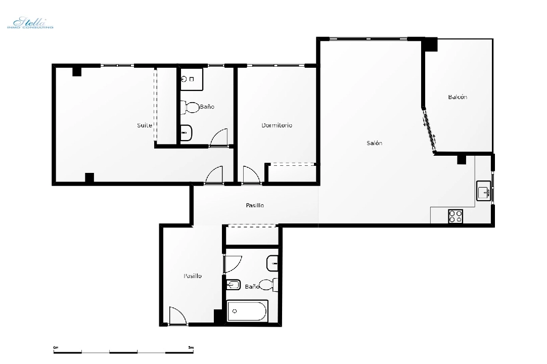 Apartment in Moraira(Moraira Centre) te koop, woonoppervlakte 80 m², Airconditioning, 2 slapkamer, 2 badkamer, ref.: CA-A-1860-AMBE-2